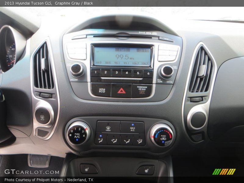 Graphite Gray / Black 2013 Hyundai Tucson GLS