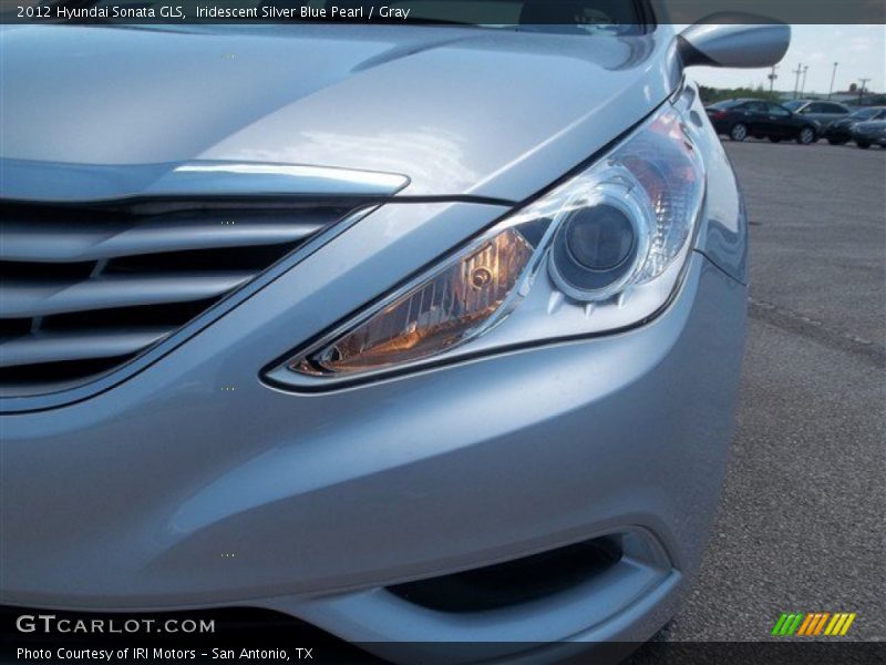Iridescent Silver Blue Pearl / Gray 2012 Hyundai Sonata GLS