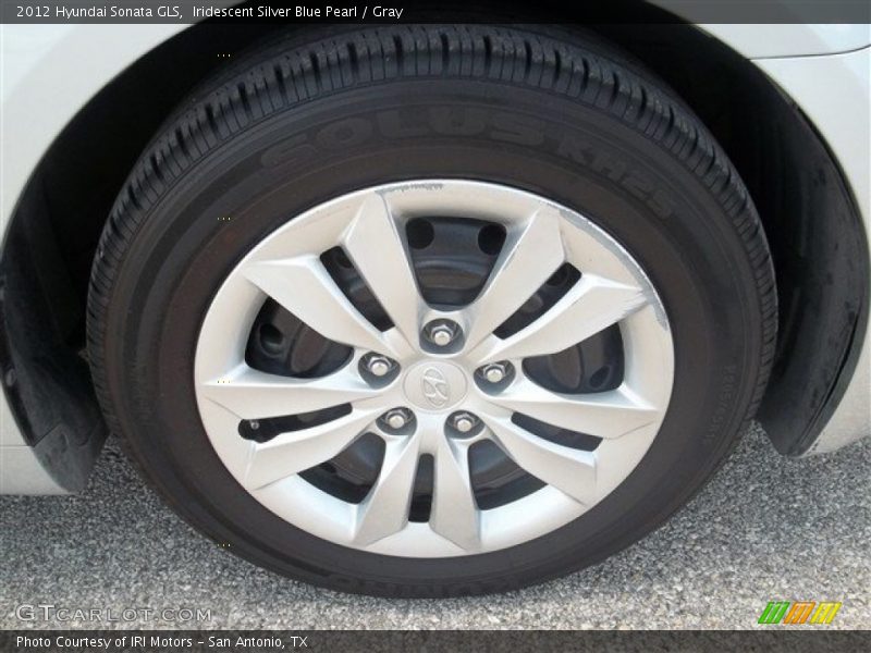 Iridescent Silver Blue Pearl / Gray 2012 Hyundai Sonata GLS