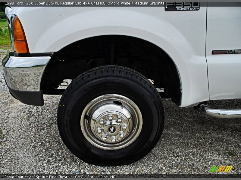  1999 F350 Super Duty XL Regular Cab 4x4 Chassis Wheel