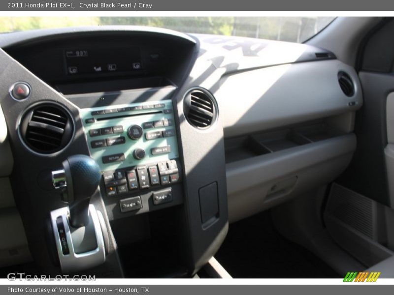 Crystal Black Pearl / Gray 2011 Honda Pilot EX-L