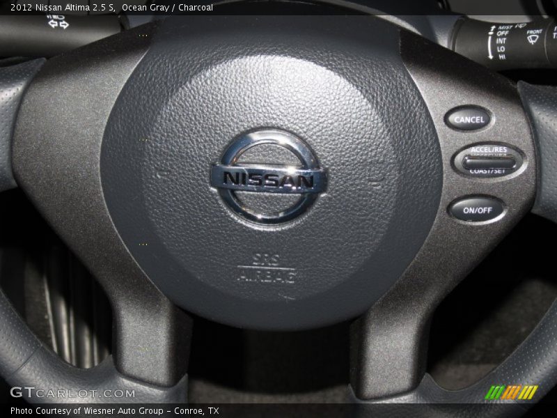 Ocean Gray / Charcoal 2012 Nissan Altima 2.5 S