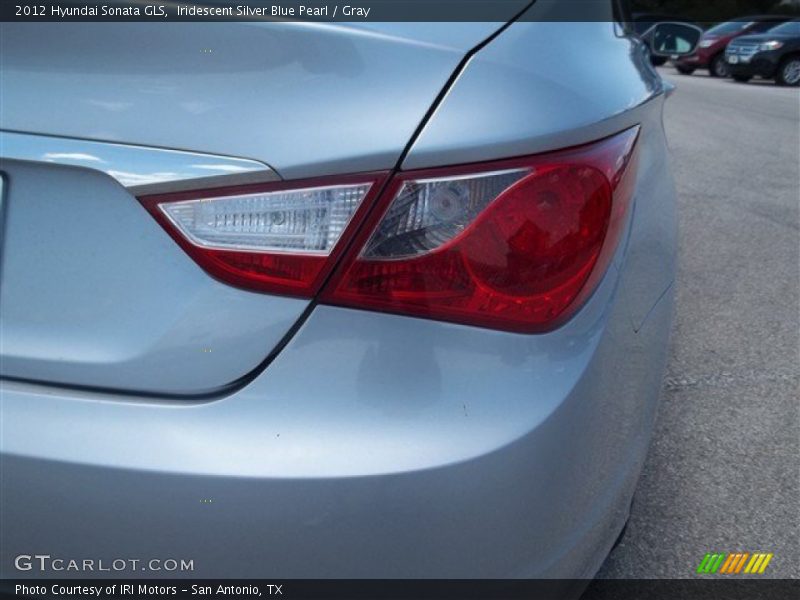 Iridescent Silver Blue Pearl / Gray 2012 Hyundai Sonata GLS