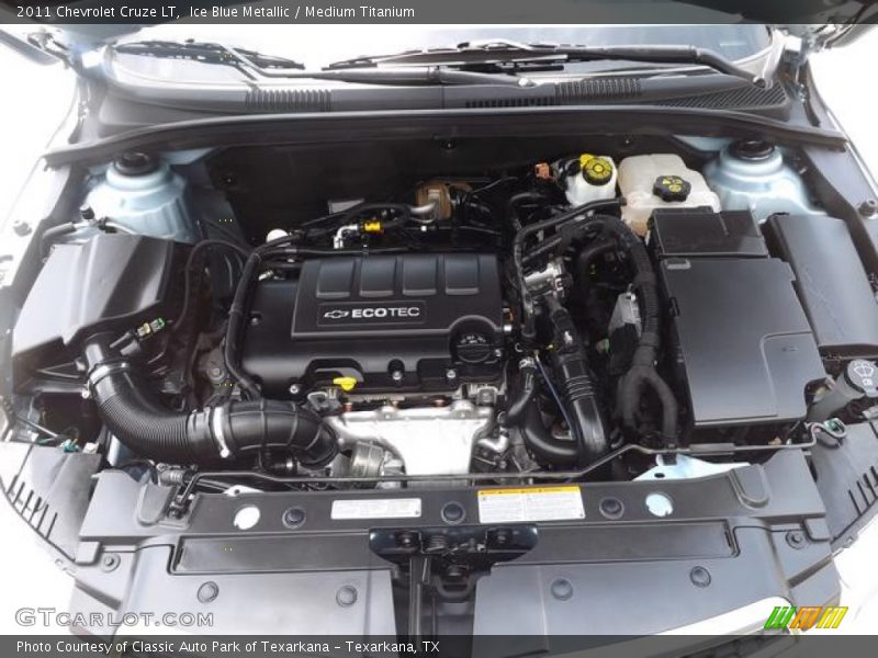 Ice Blue Metallic / Medium Titanium 2011 Chevrolet Cruze LT