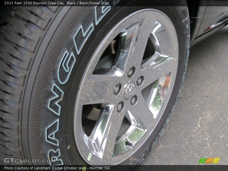 Black / Black/Diesel Gray 2013 Ram 1500 Express Crew Cab