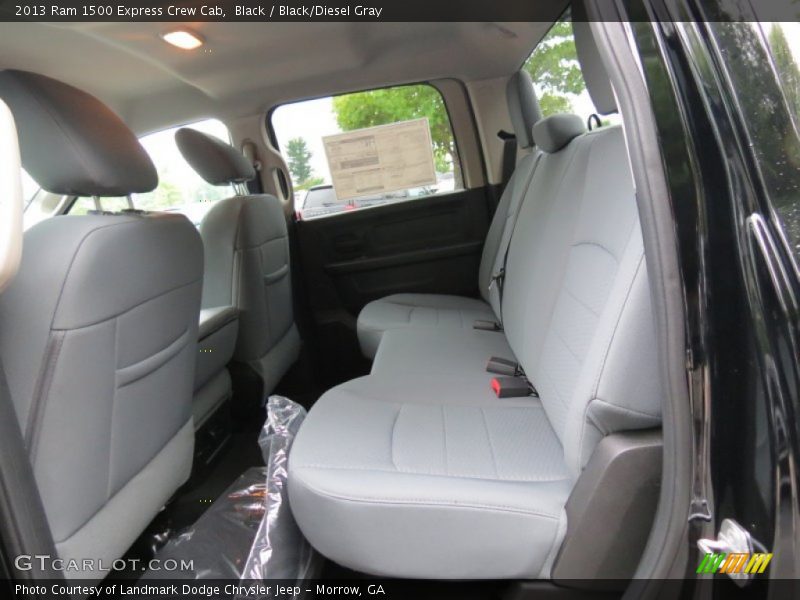 Black / Black/Diesel Gray 2013 Ram 1500 Express Crew Cab