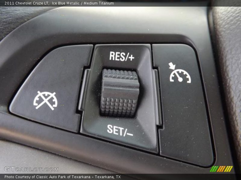 Ice Blue Metallic / Medium Titanium 2011 Chevrolet Cruze LT