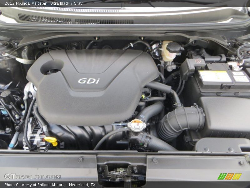 Ultra Black / Gray 2013 Hyundai Veloster