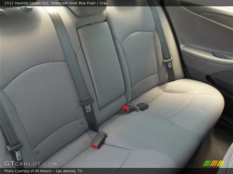 Iridescent Silver Blue Pearl / Gray 2012 Hyundai Sonata GLS