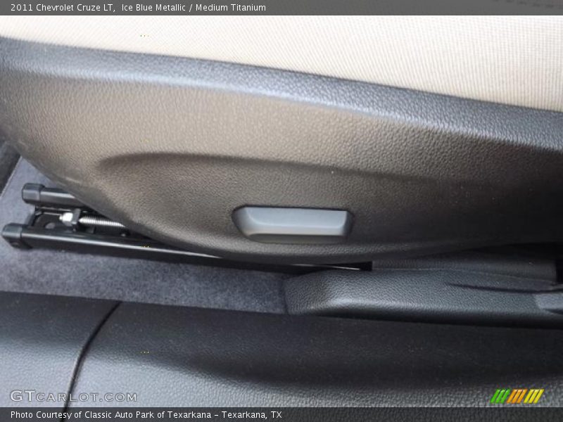 Ice Blue Metallic / Medium Titanium 2011 Chevrolet Cruze LT