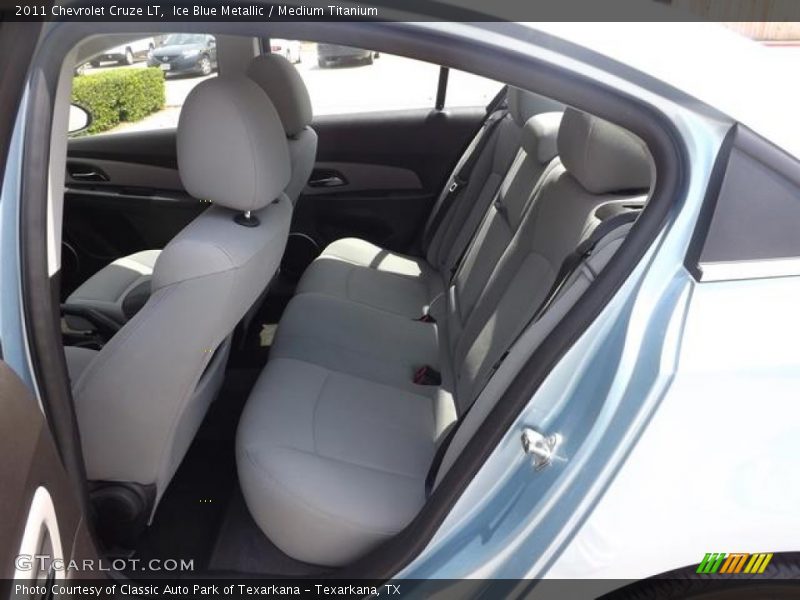 Ice Blue Metallic / Medium Titanium 2011 Chevrolet Cruze LT