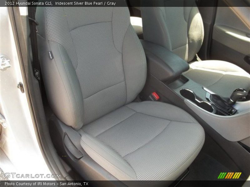 Iridescent Silver Blue Pearl / Gray 2012 Hyundai Sonata GLS