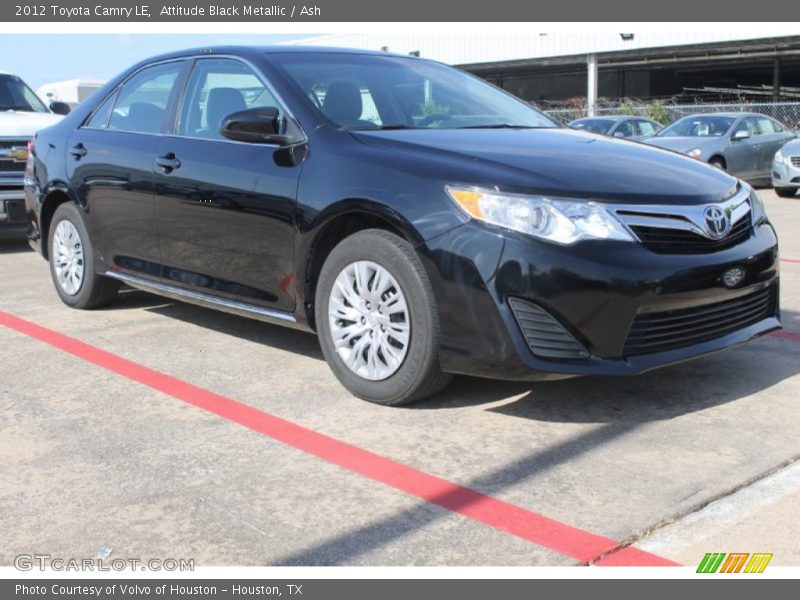 Attitude Black Metallic / Ash 2012 Toyota Camry LE
