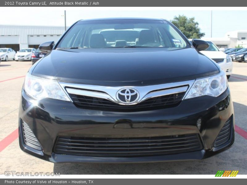 Attitude Black Metallic / Ash 2012 Toyota Camry LE