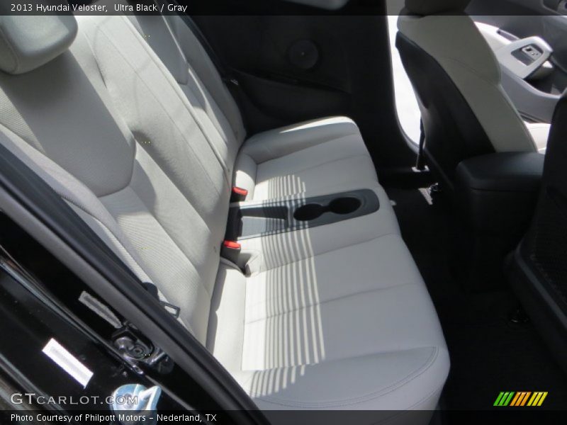 Ultra Black / Gray 2013 Hyundai Veloster