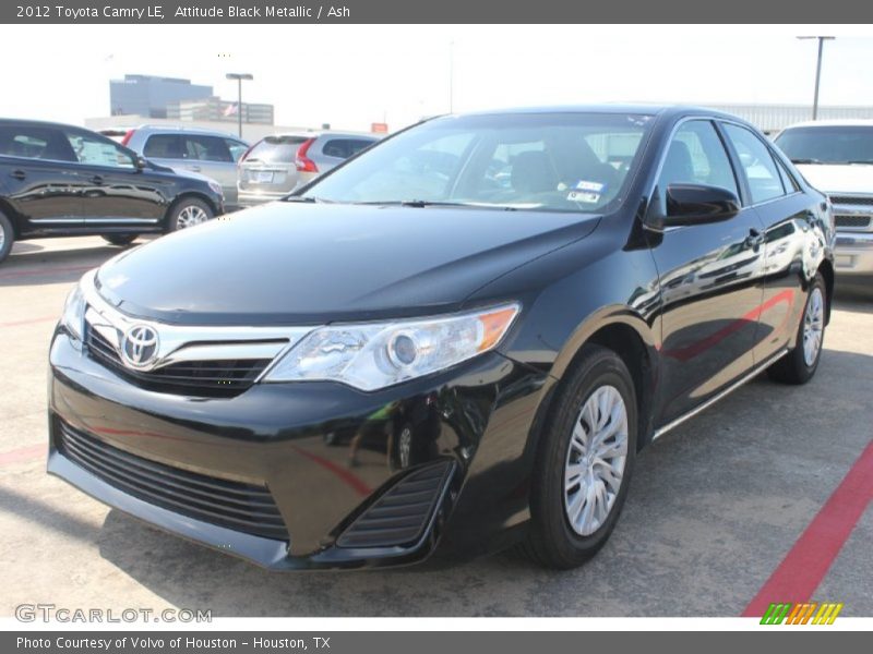 Attitude Black Metallic / Ash 2012 Toyota Camry LE