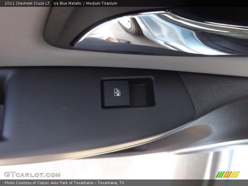 Ice Blue Metallic / Medium Titanium 2011 Chevrolet Cruze LT