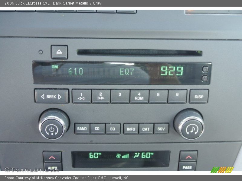 Dark Garnet Metallic / Gray 2006 Buick LaCrosse CXL