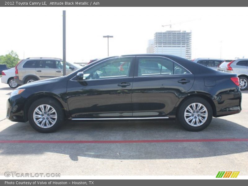 Attitude Black Metallic / Ash 2012 Toyota Camry LE