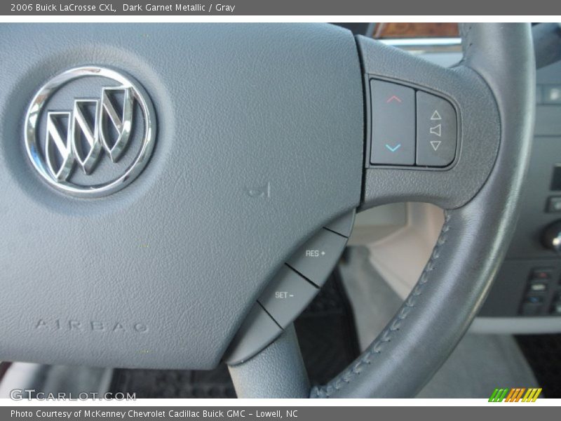 Dark Garnet Metallic / Gray 2006 Buick LaCrosse CXL