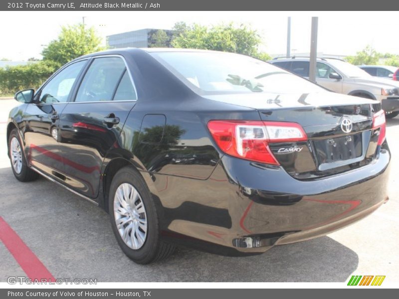 Attitude Black Metallic / Ash 2012 Toyota Camry LE