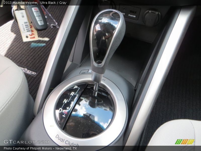 Ultra Black / Gray 2013 Hyundai Veloster