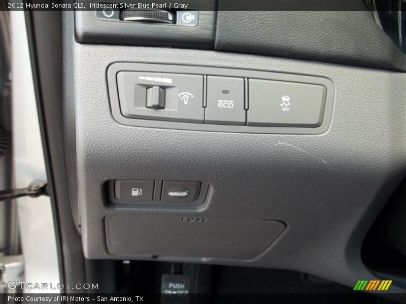Iridescent Silver Blue Pearl / Gray 2012 Hyundai Sonata GLS