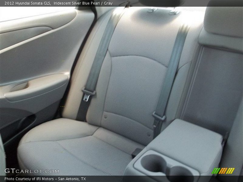 Iridescent Silver Blue Pearl / Gray 2012 Hyundai Sonata GLS