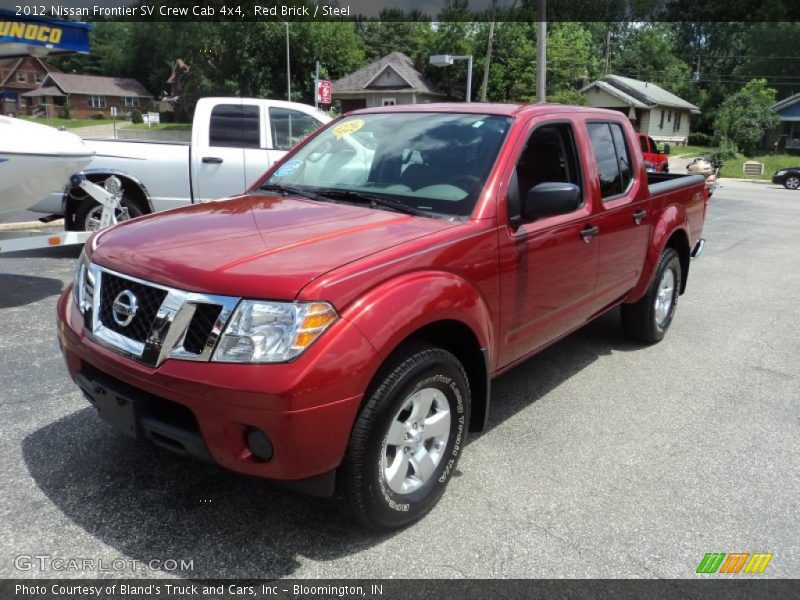 Red Brick / Steel 2012 Nissan Frontier SV Crew Cab 4x4