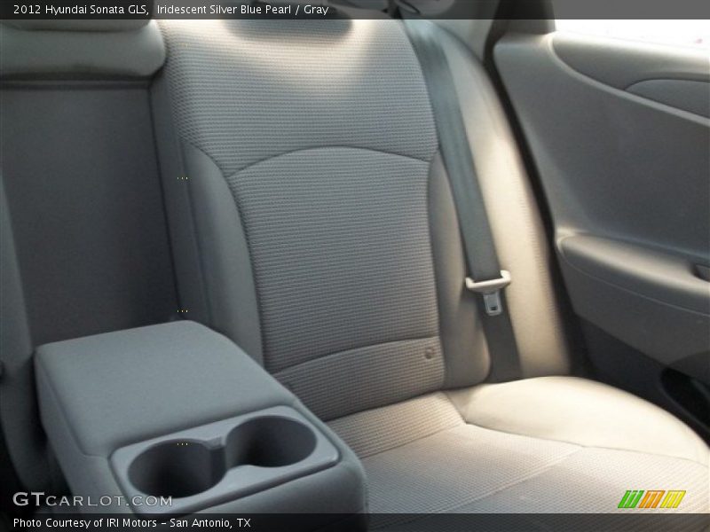 Iridescent Silver Blue Pearl / Gray 2012 Hyundai Sonata GLS