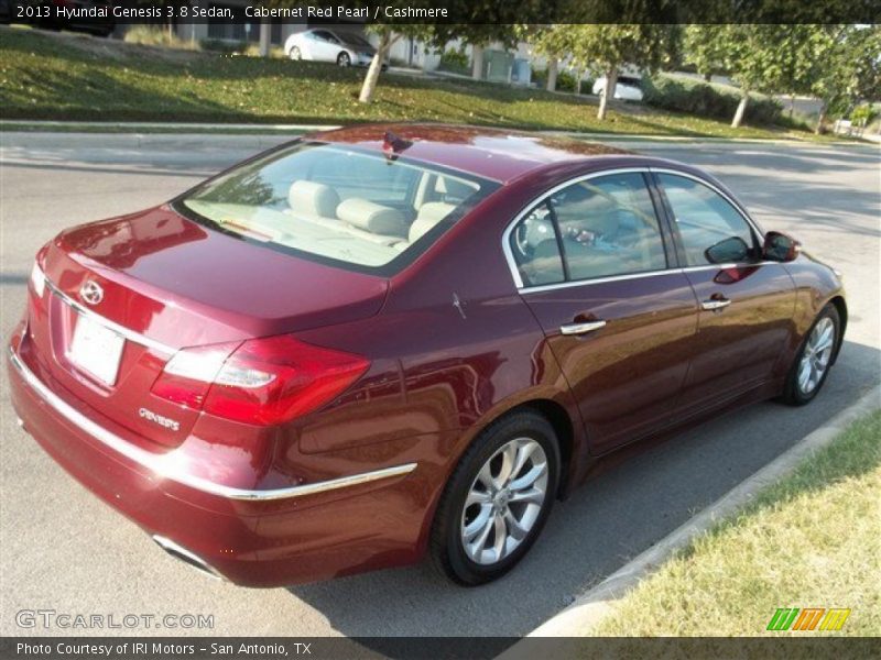 Cabernet Red Pearl / Cashmere 2013 Hyundai Genesis 3.8 Sedan
