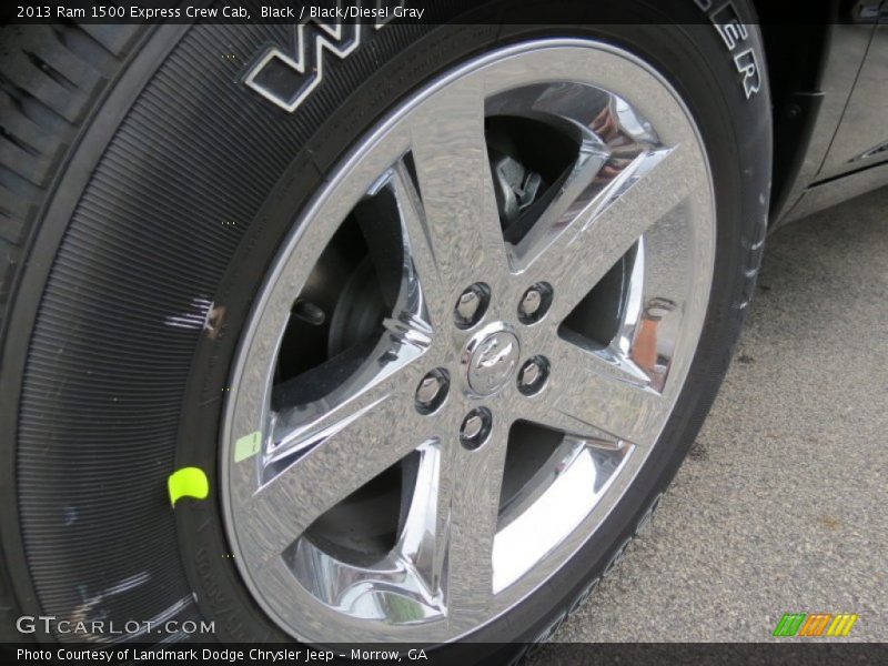 Black / Black/Diesel Gray 2013 Ram 1500 Express Crew Cab