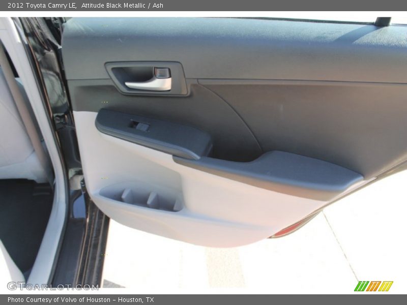 Attitude Black Metallic / Ash 2012 Toyota Camry LE