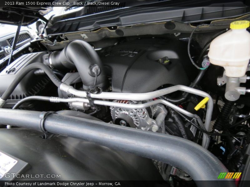 Black / Black/Diesel Gray 2013 Ram 1500 Express Crew Cab