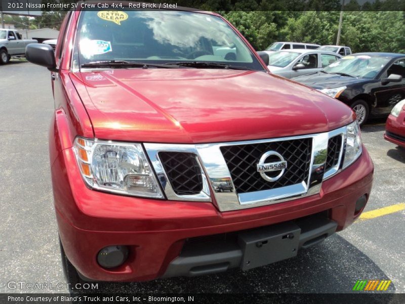 Red Brick / Steel 2012 Nissan Frontier SV Crew Cab 4x4