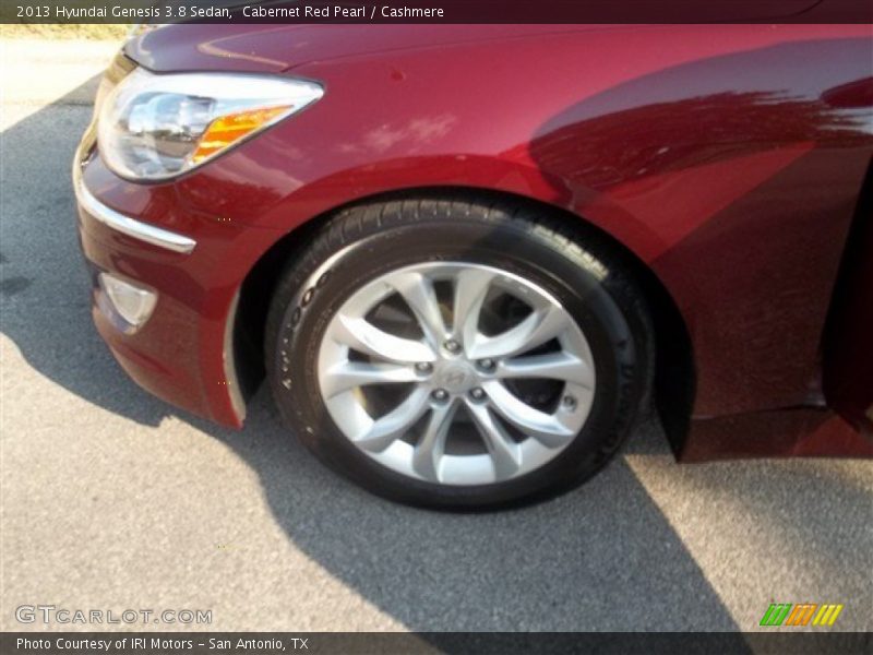 Cabernet Red Pearl / Cashmere 2013 Hyundai Genesis 3.8 Sedan