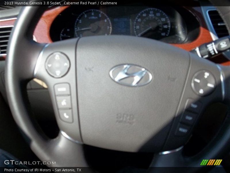 Cabernet Red Pearl / Cashmere 2013 Hyundai Genesis 3.8 Sedan