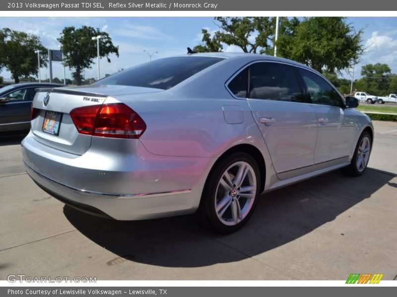 Reflex Silver Metallic / Moonrock Gray 2013 Volkswagen Passat TDI SEL