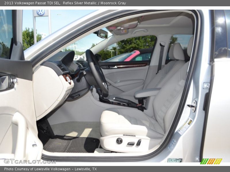 Reflex Silver Metallic / Moonrock Gray 2013 Volkswagen Passat TDI SEL
