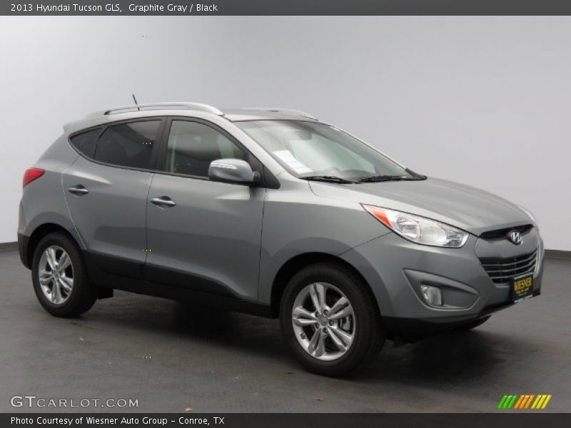 Graphite Gray / Black 2013 Hyundai Tucson GLS