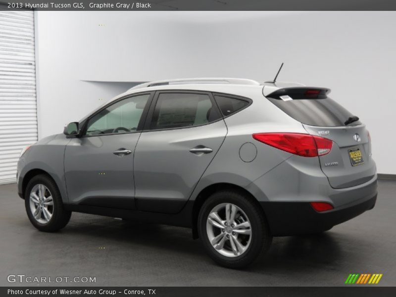 Graphite Gray / Black 2013 Hyundai Tucson GLS