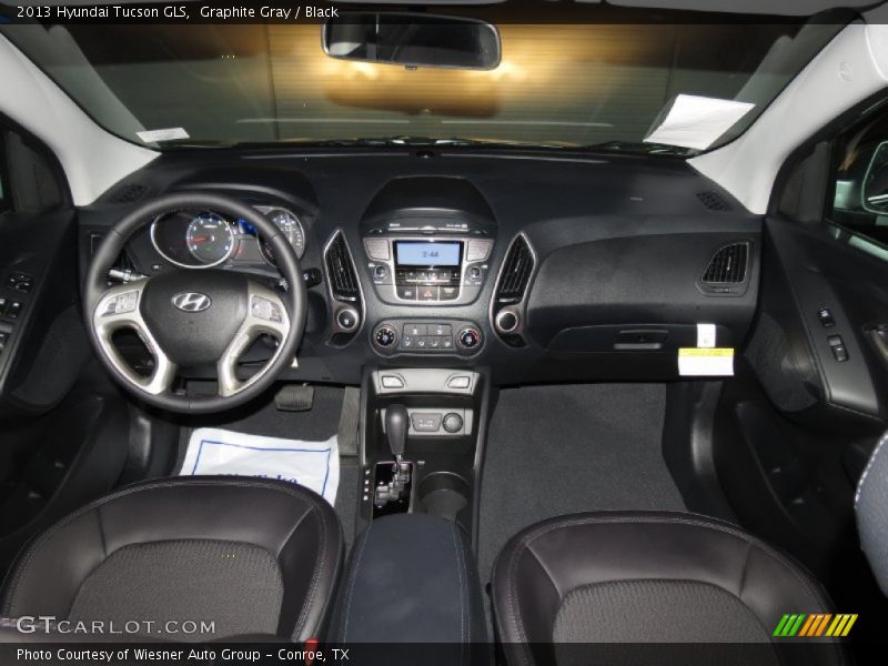 Graphite Gray / Black 2013 Hyundai Tucson GLS