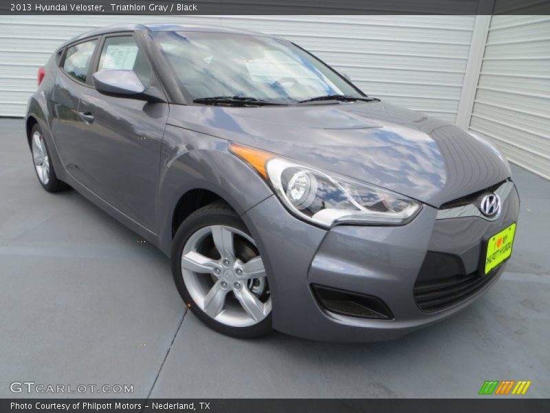 Triathlon Gray / Black 2013 Hyundai Veloster