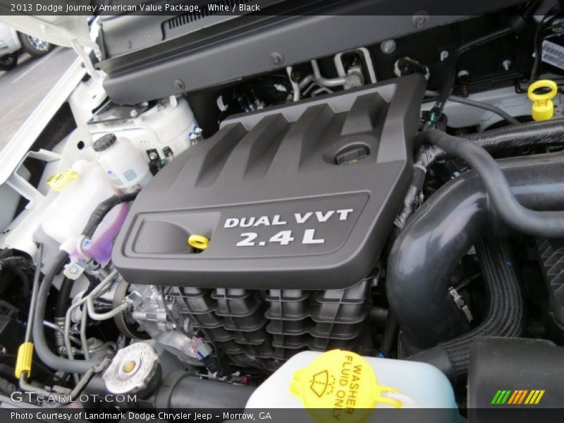 White / Black 2013 Dodge Journey American Value Package
