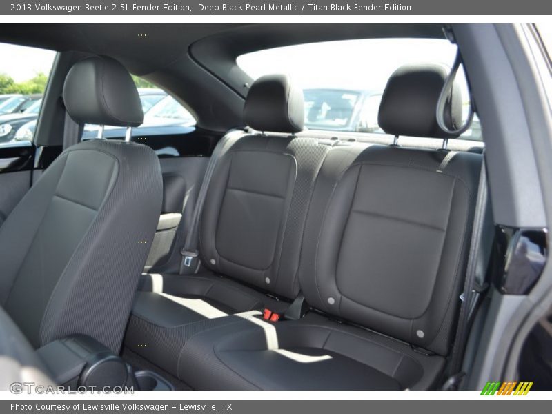 Deep Black Pearl Metallic / Titan Black Fender Edition 2013 Volkswagen Beetle 2.5L Fender Edition