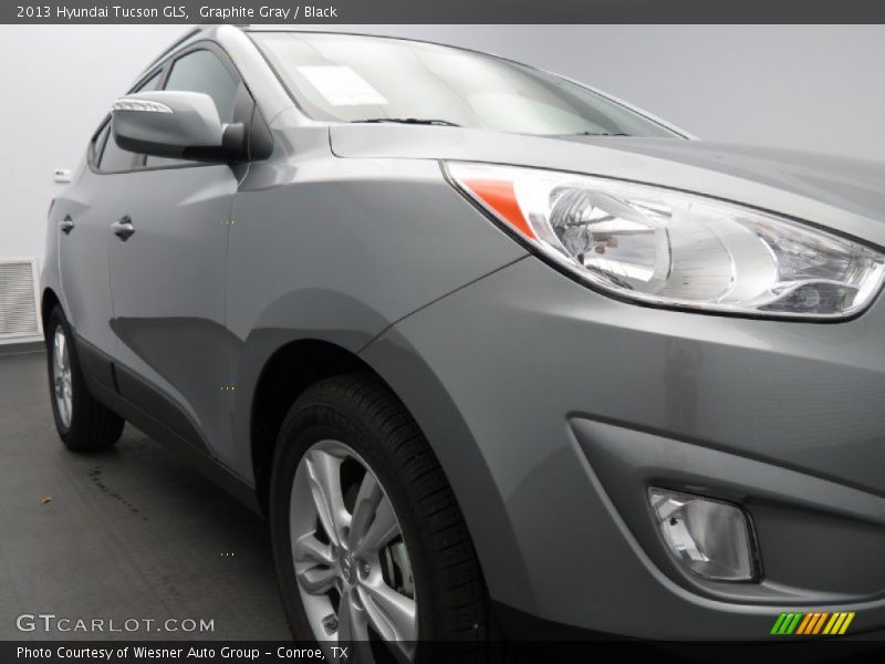 Graphite Gray / Black 2013 Hyundai Tucson GLS