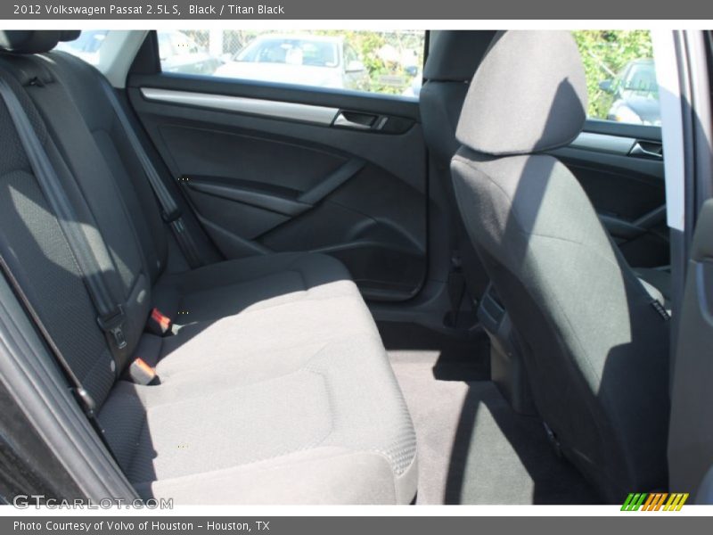 Black / Titan Black 2012 Volkswagen Passat 2.5L S