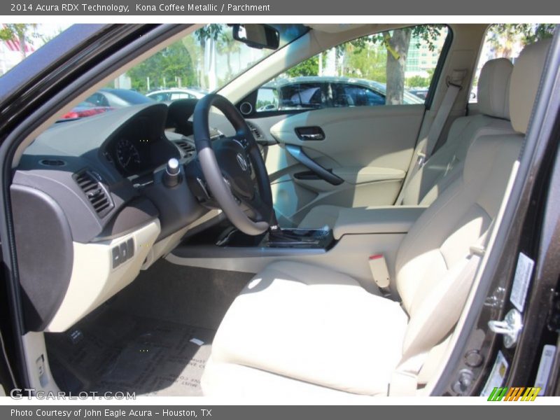 Kona Coffee Metallic / Parchment 2014 Acura RDX Technology