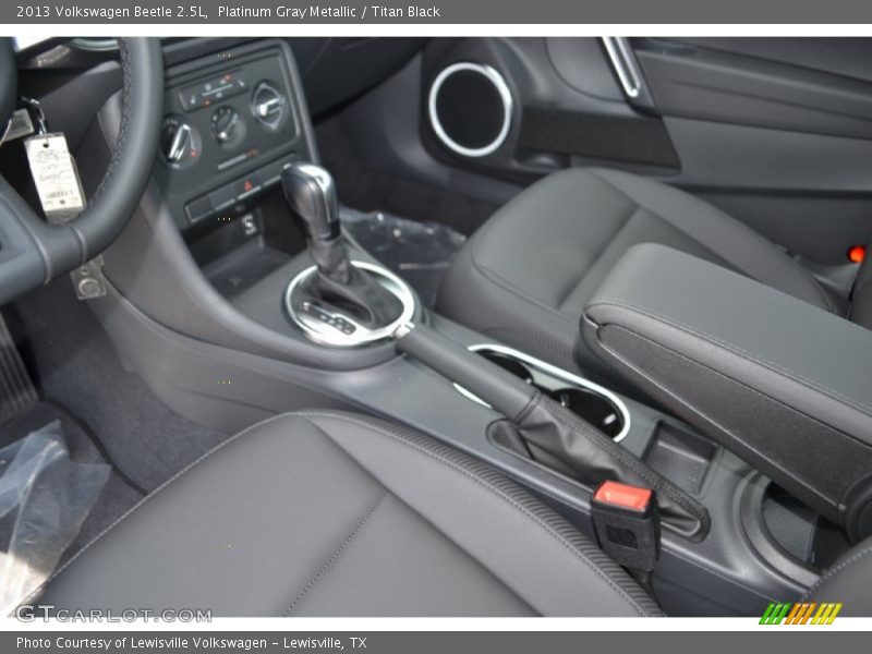 Platinum Gray Metallic / Titan Black 2013 Volkswagen Beetle 2.5L