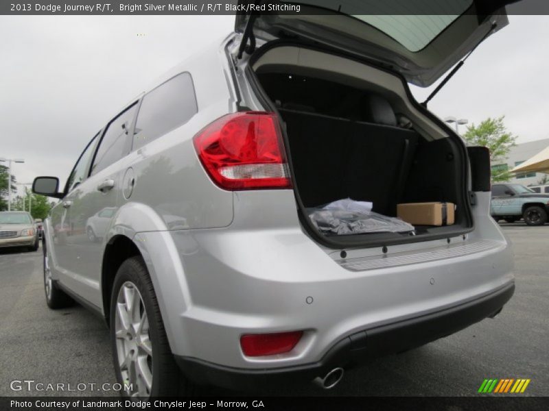 Bright Silver Metallic / R/T Black/Red Stitching 2013 Dodge Journey R/T